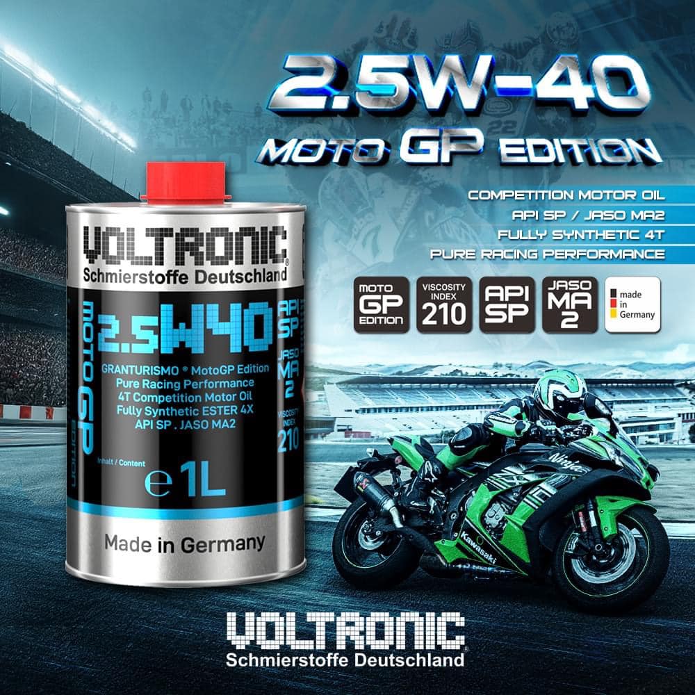 Nhớt Cao Cấp Voltronic 2.5W40 MotoGP Edition 1L