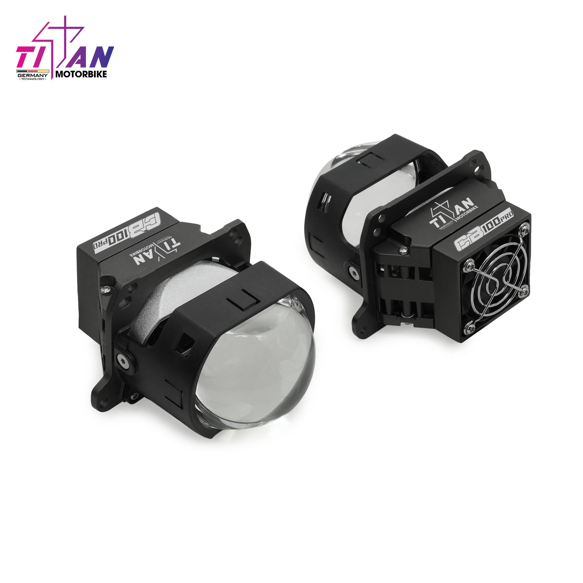 BI LED TITAN MOTO CB100 PRO SQUARE