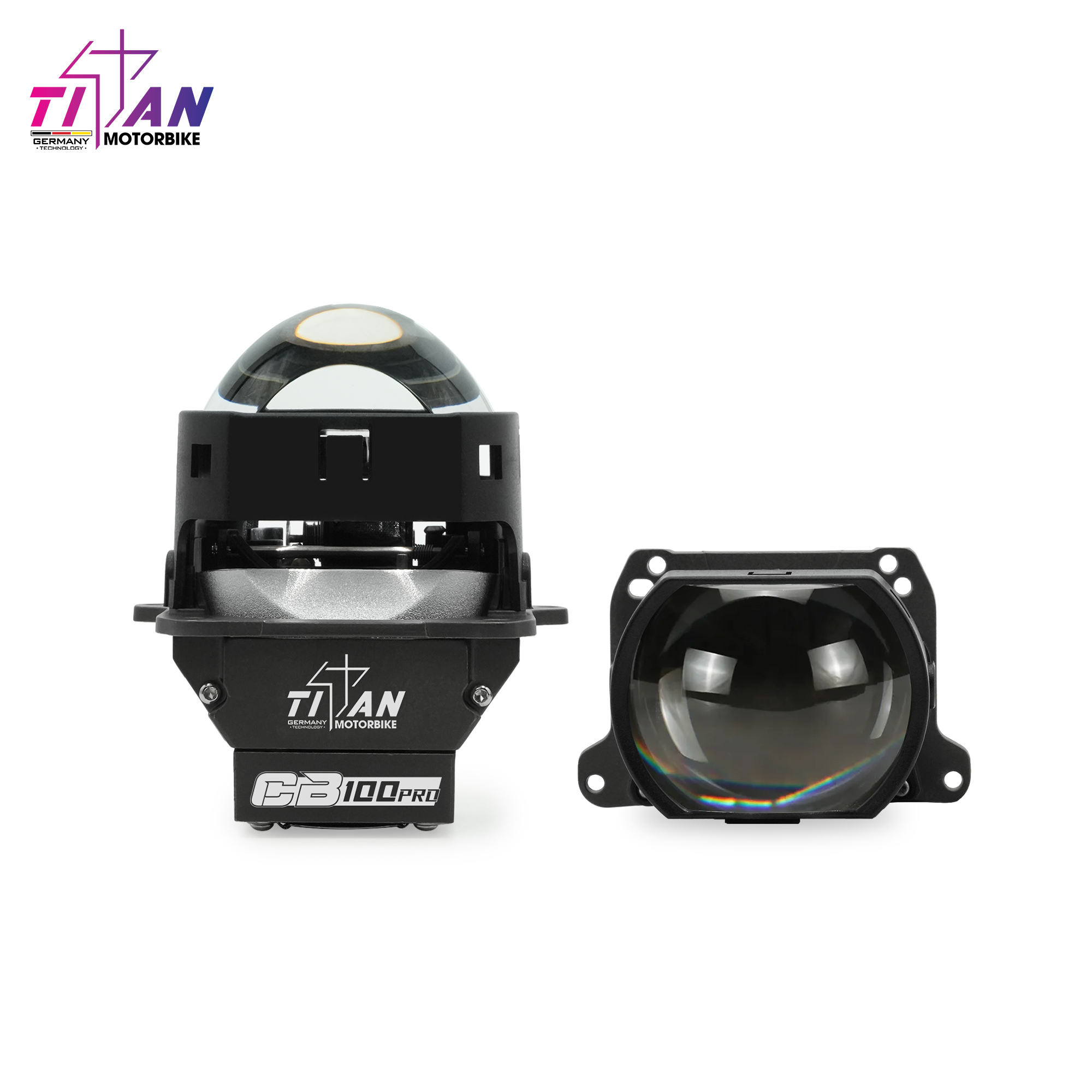BI LED TITAN MOTO CB100 PRO SQUARE