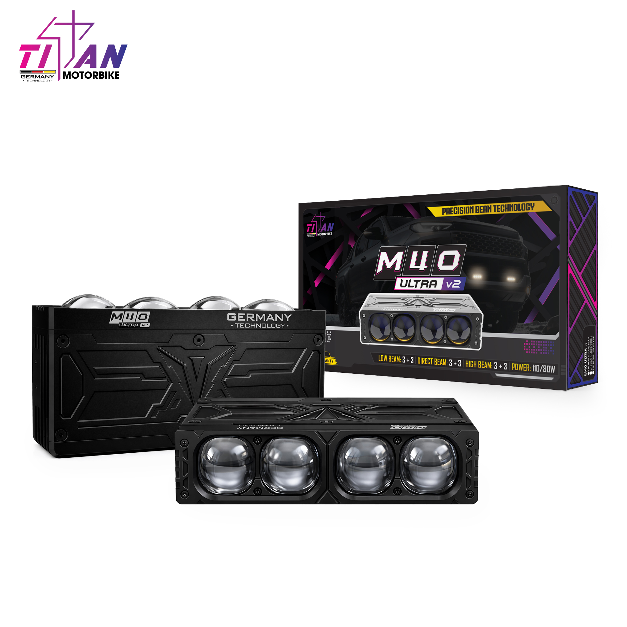 ĐÈN TRỢ SÁNG TITAN M40 ULTRA V2