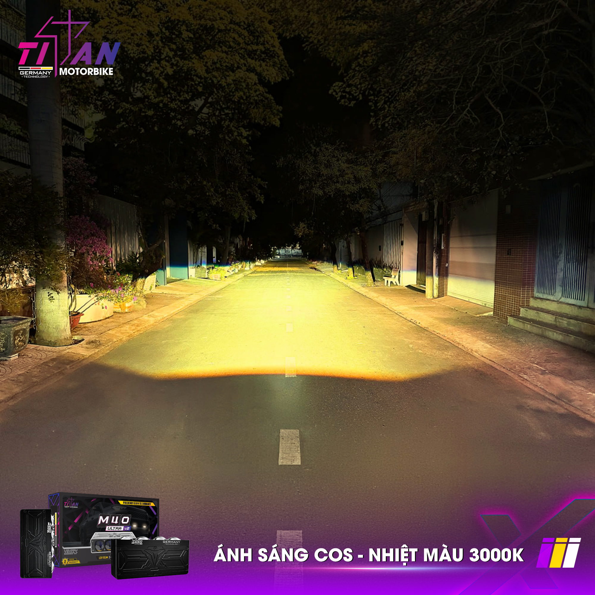 ĐÈN TRỢ SÁNG TITAN M40 ULTRA V2