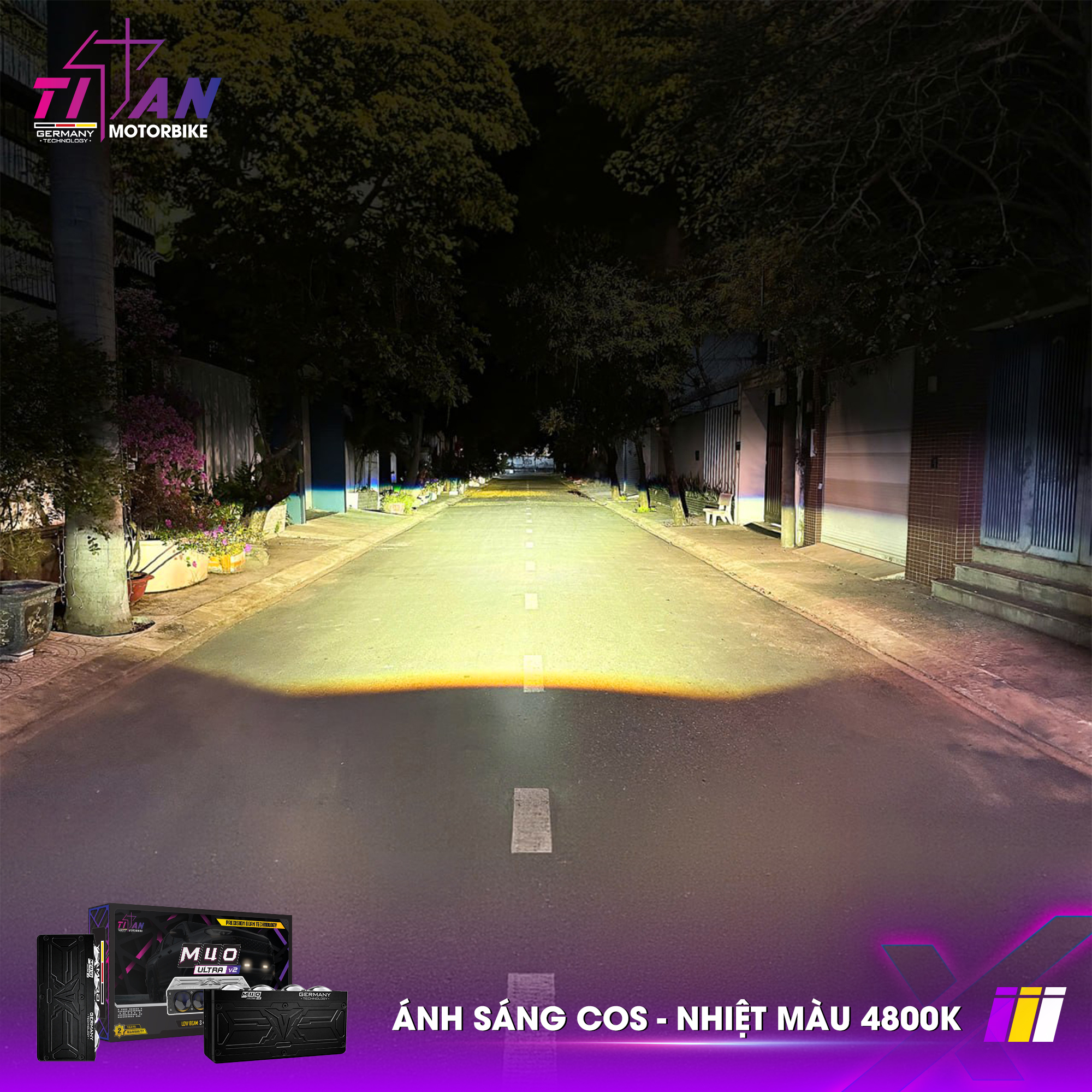 ĐÈN TRỢ SÁNG TITAN M40 ULTRA V2