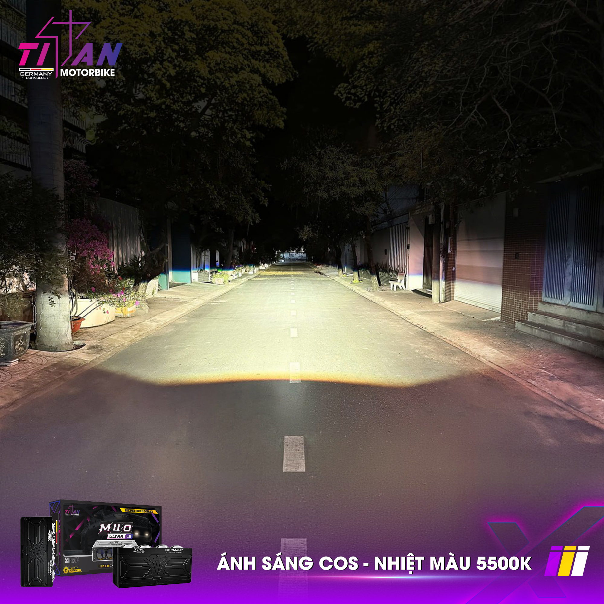 ĐÈN TRỢ SÁNG TITAN M40 ULTRA V2