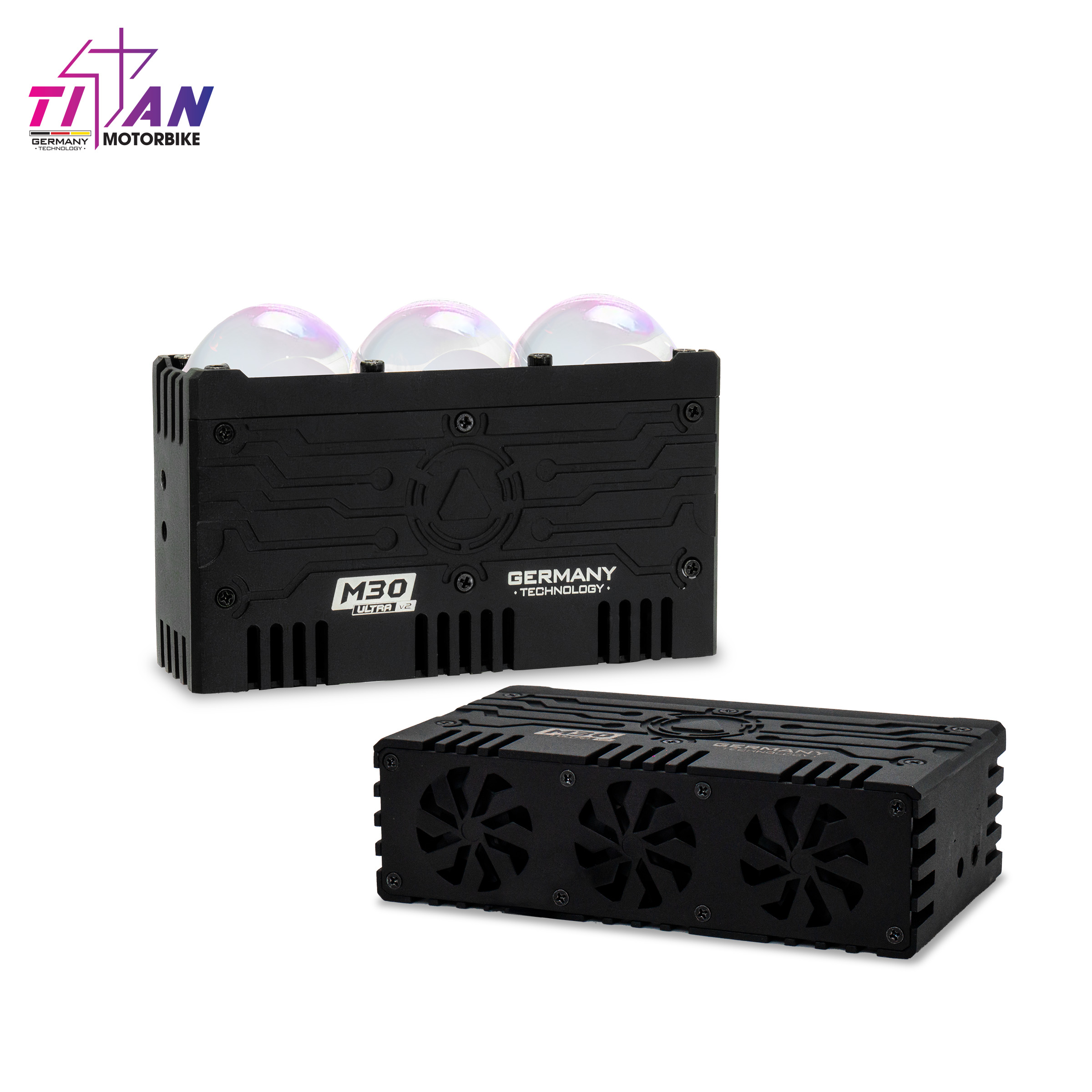 ĐÈN TRỢ SÁNG TITAN MOTO M30 ULTRA V2