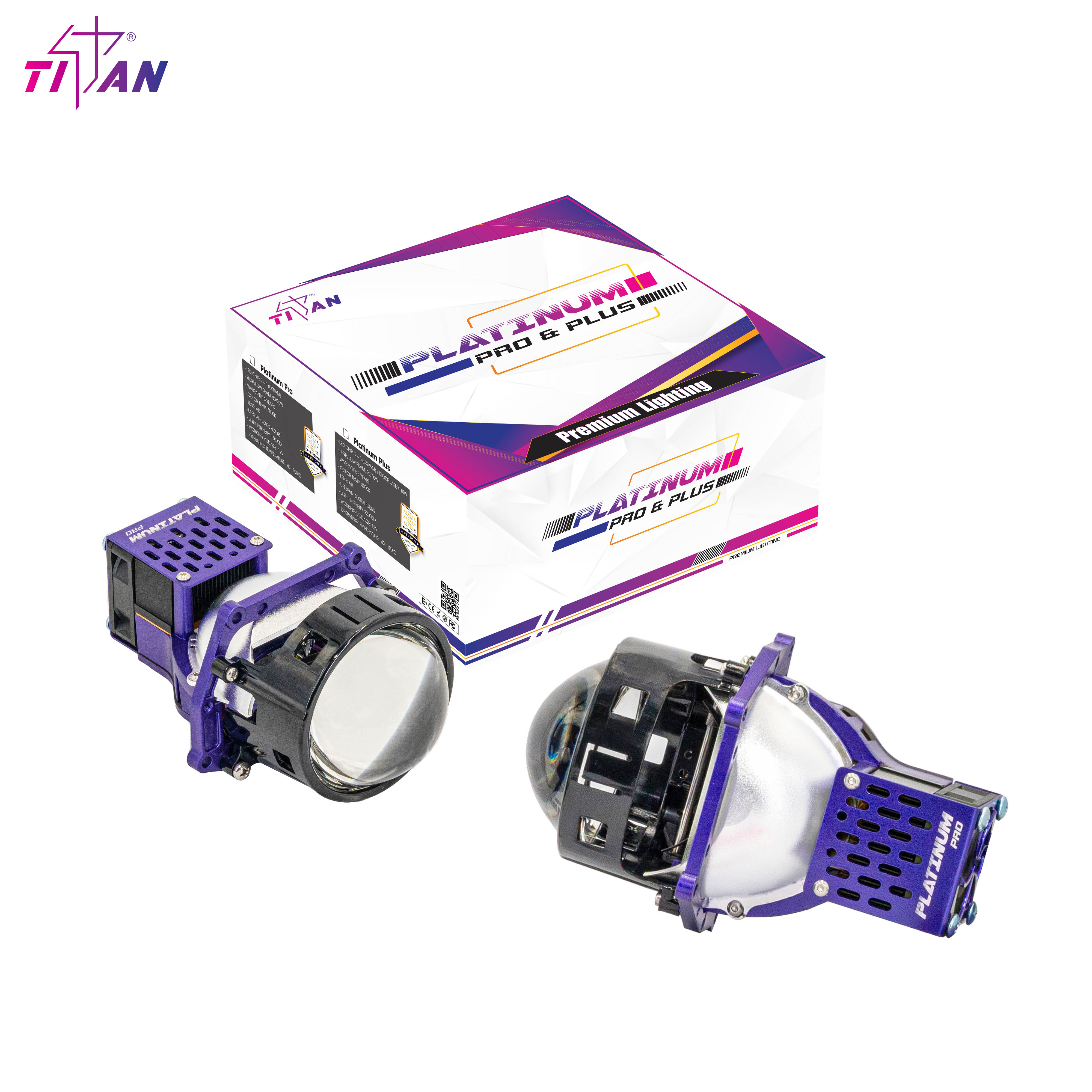 BI LED TITAN PLATINUM PRO