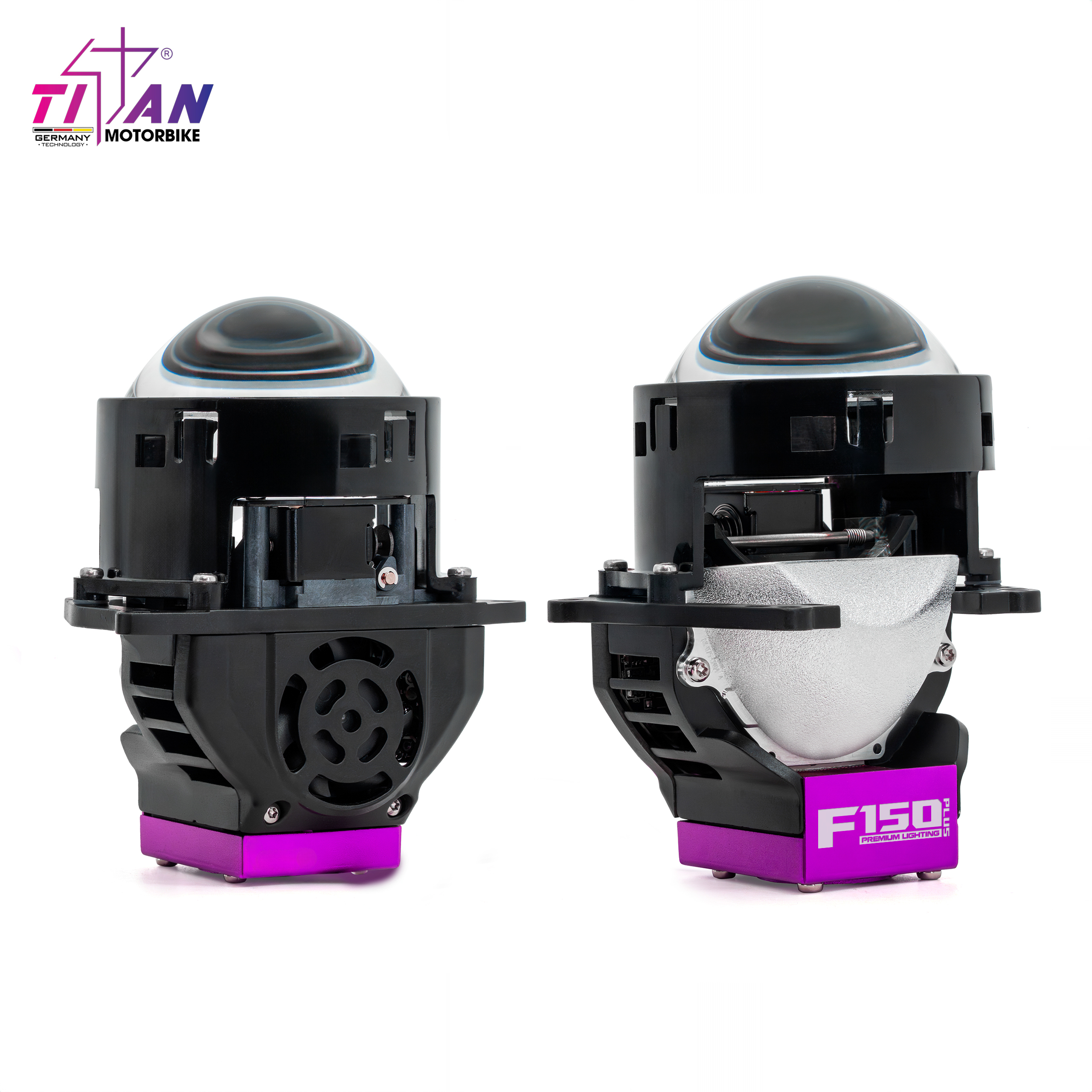 BI LED TITAN MOTO F150 PLUS SQUARE