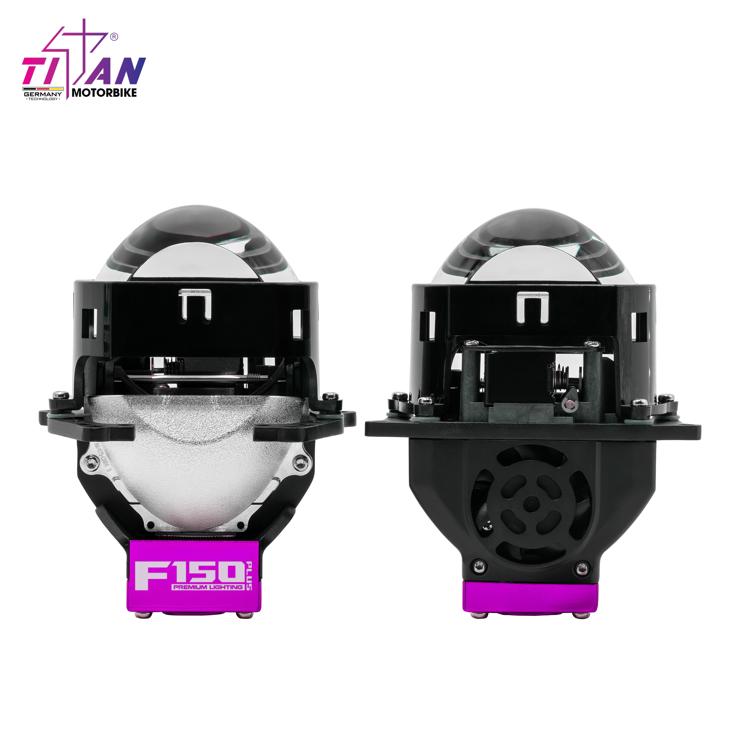 BI LED TITAN MOTO F150 PLUS SQUARE