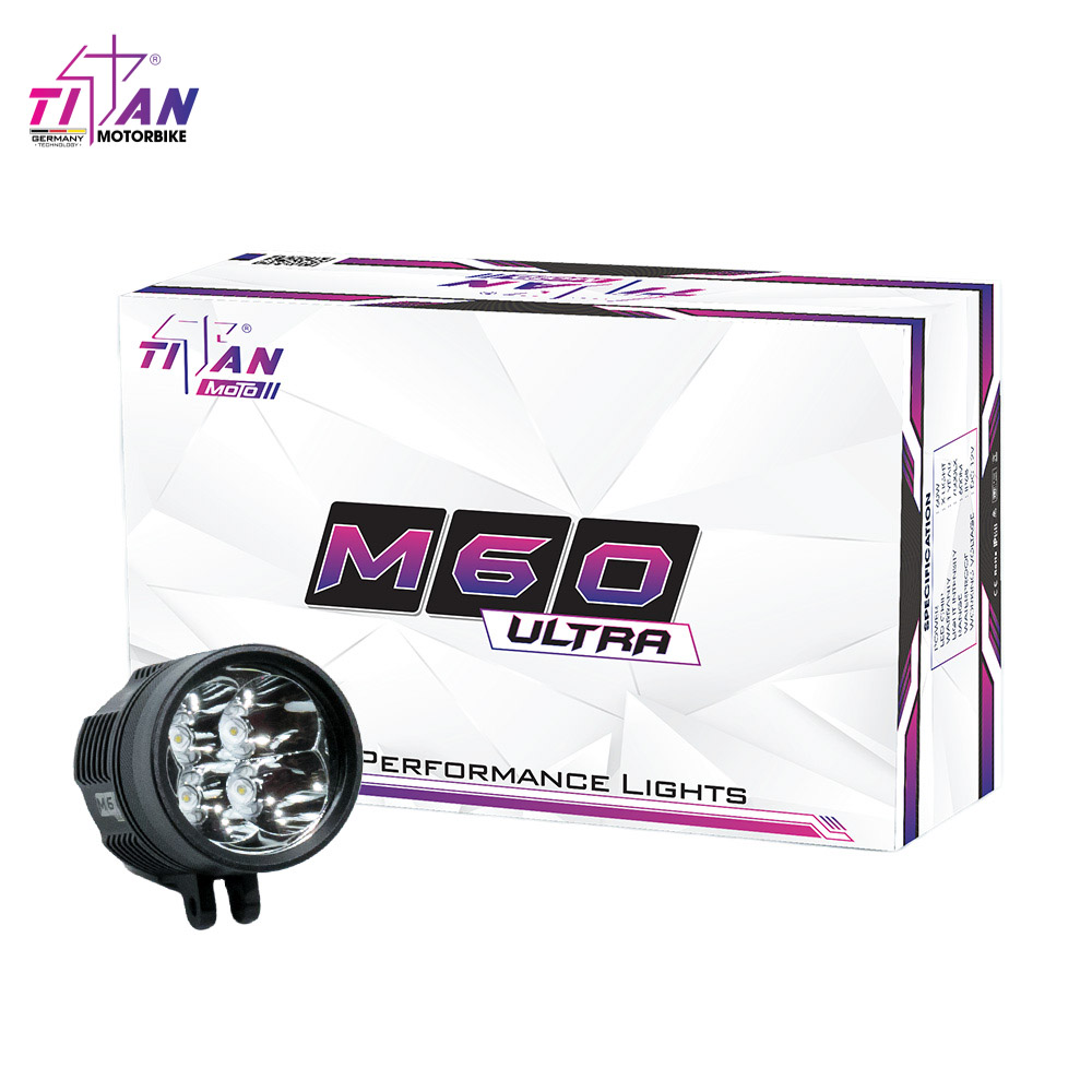 ĐÈN TRỢ SÁNG TITAN MOTO M60 ULTRA