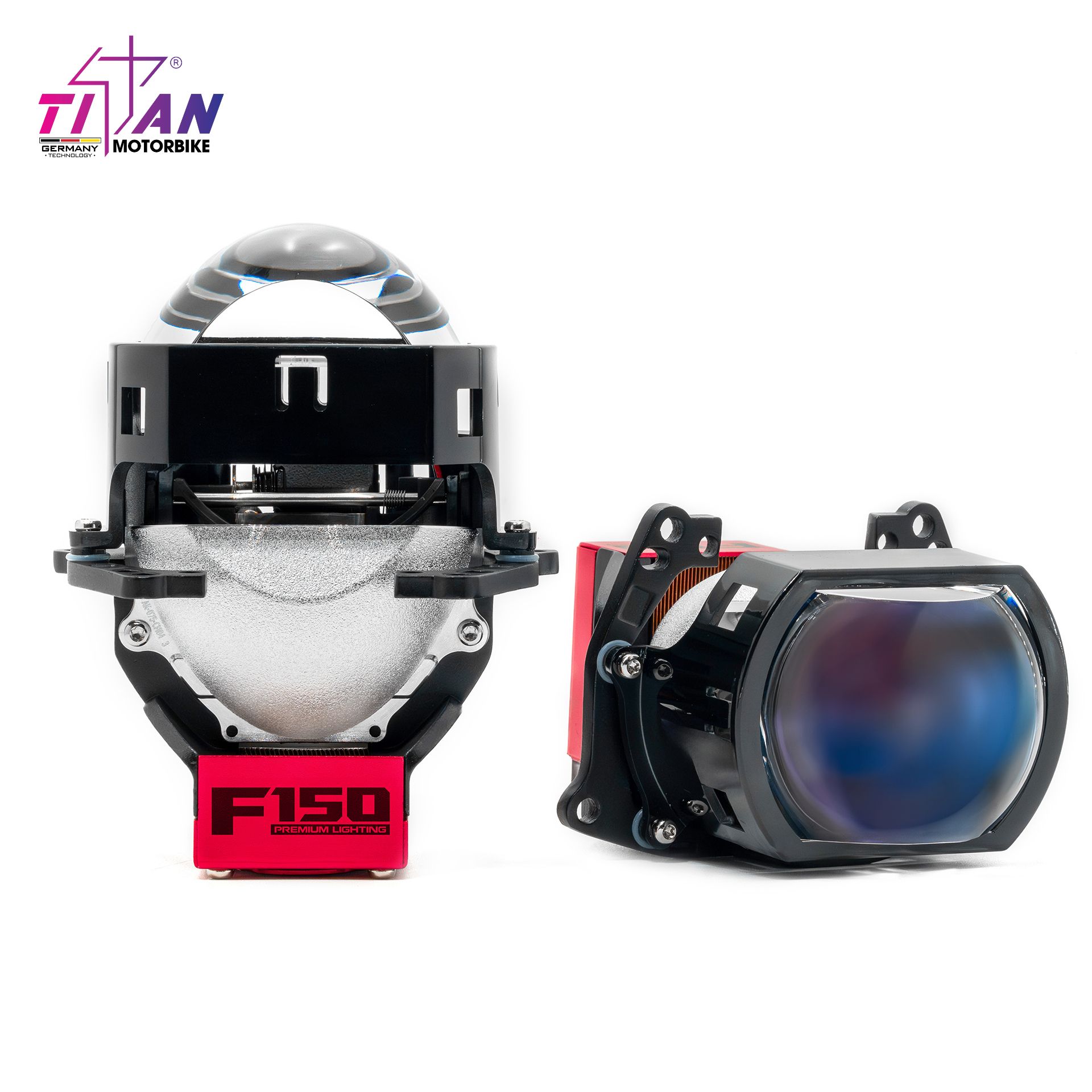 BI LED TITAN MOTO F150 SQUARE