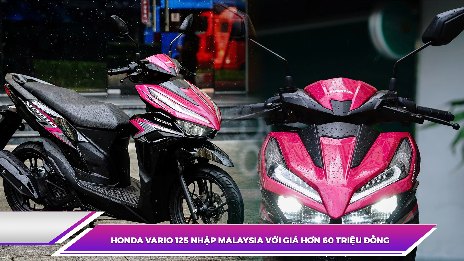 Honda Vario 125 nhập Malaysia với giá hơn 60 triệu đồng
