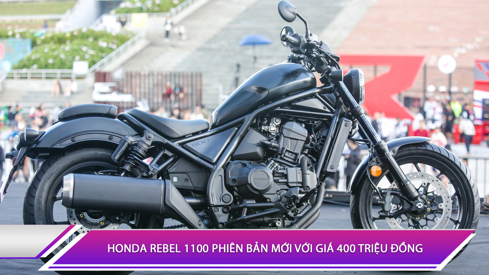 Honda Rebel 1100 phiên bản mới với giá 400 triệu đồng
