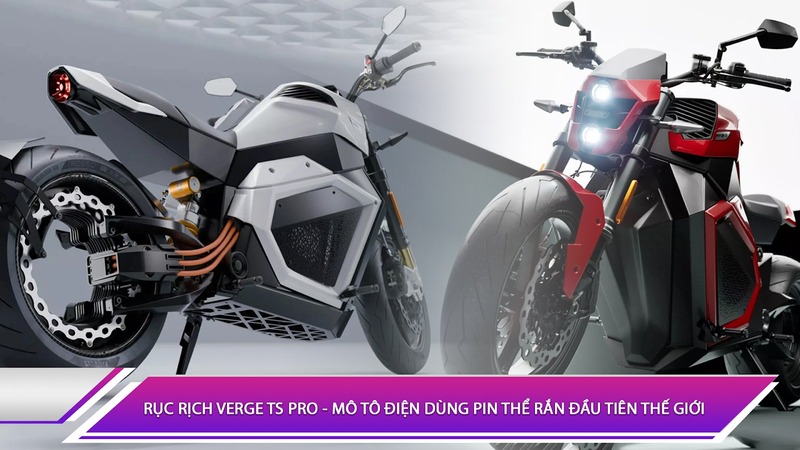 Rục rịch Verge TS Pro - Mô tô điện dùng pin thể rắn đầu tiên thế giới