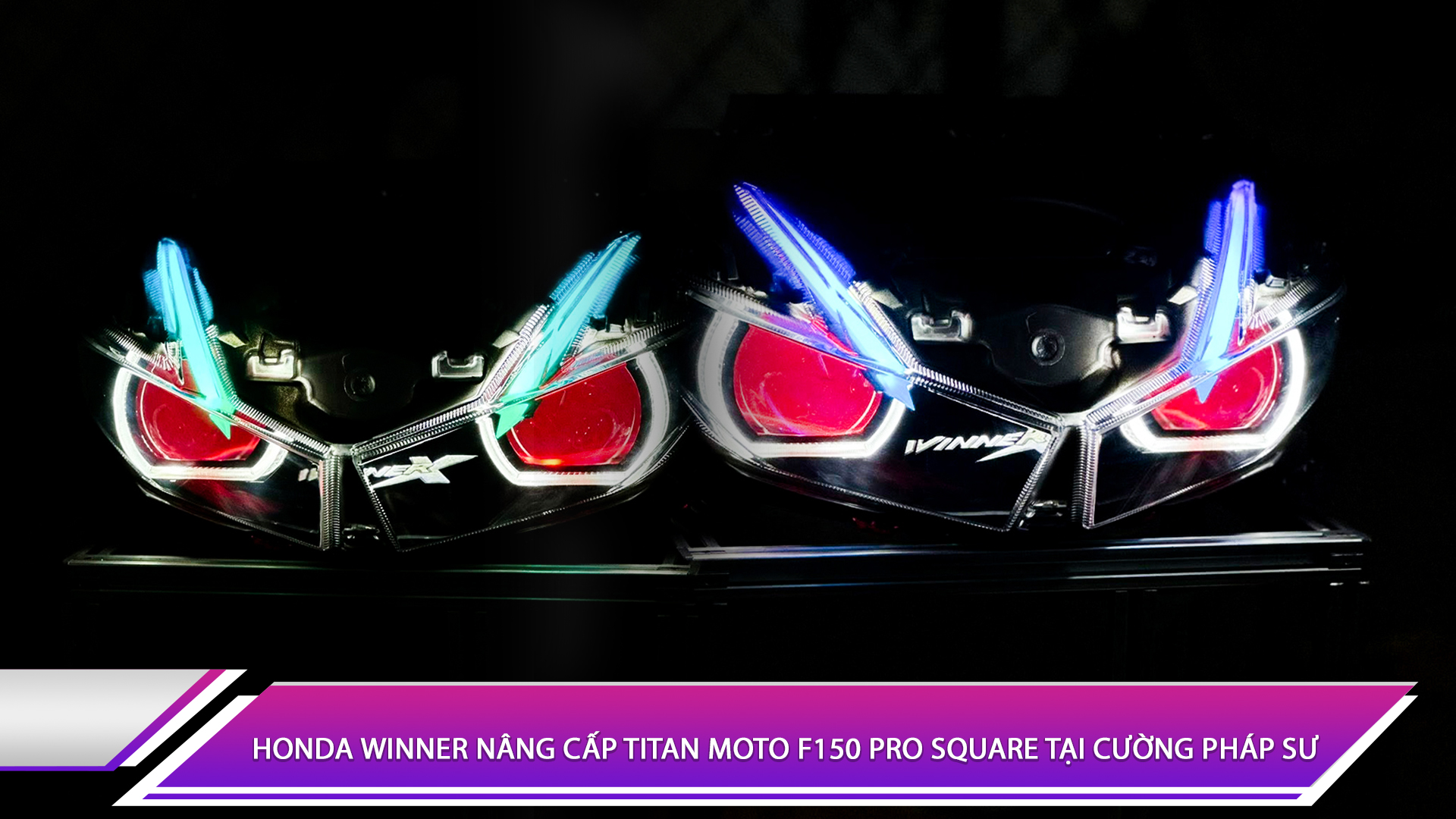 Honda Winner nâng cấp Titan Moto F150 Pro Square tại Cường Pháp Sư