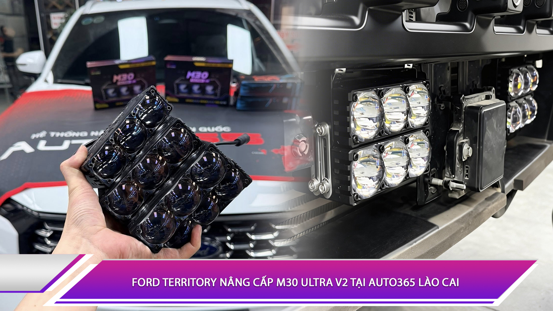 Ford Territory nâng cấp M30 Ultra V2 tại Auto365 Lào Cai