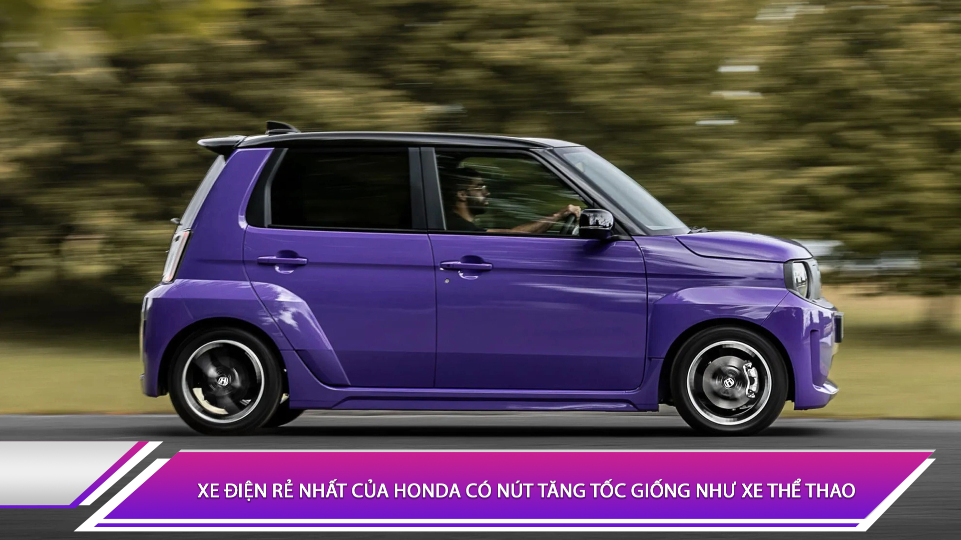 Xe điện rẻ nhất của Honda có nút tăng tốc giống như xe thể thao