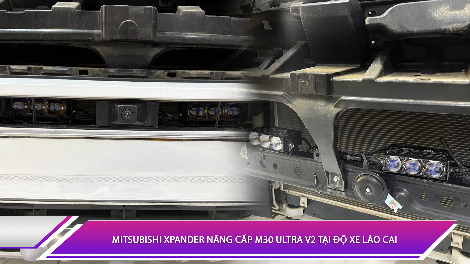 Mitsubishi Xpander nâng cấp M30 Ultra V2 tại Độ Xe Lào Cai