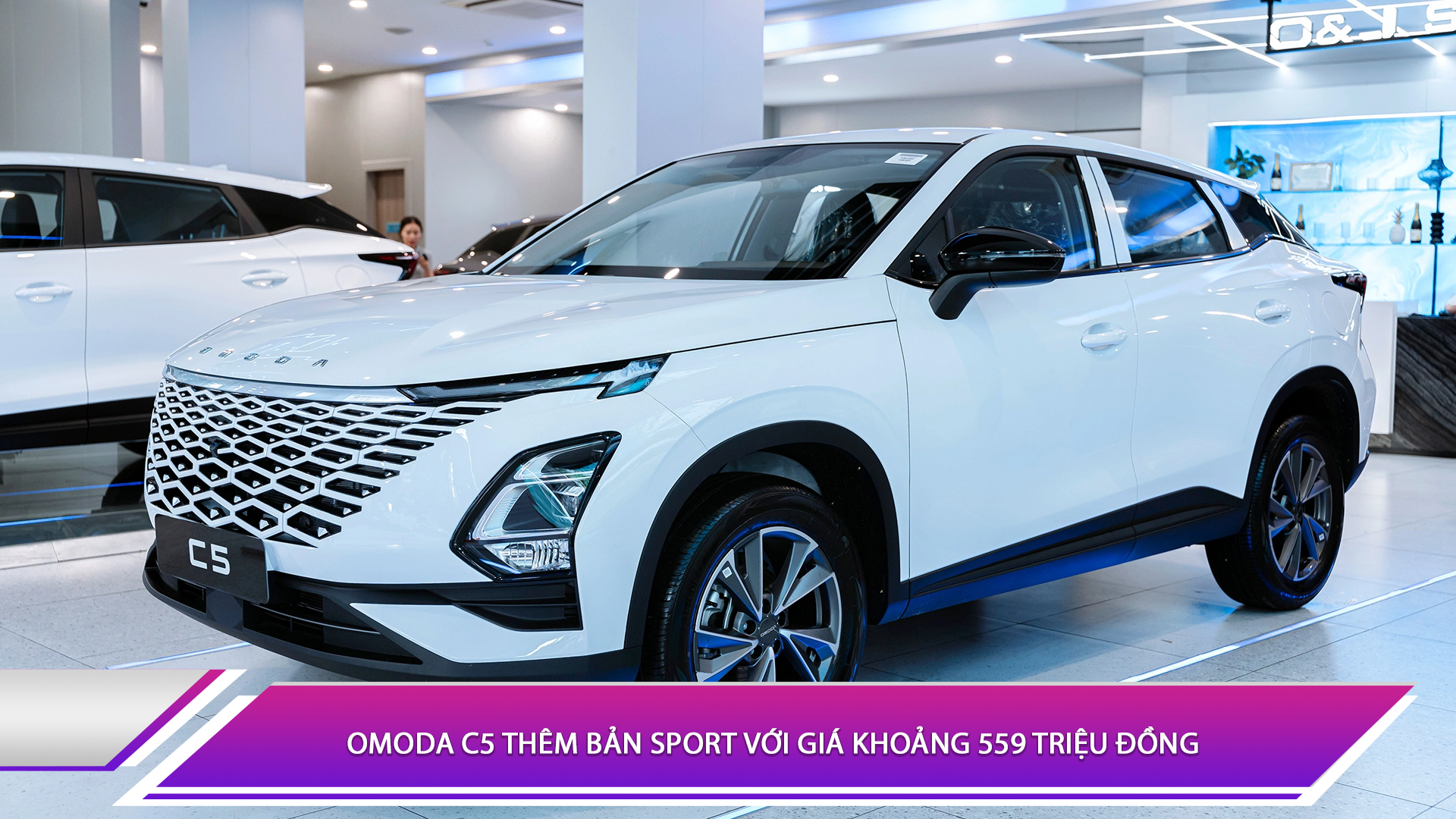 Omoda C5 thêm bản Sport với giá khoảng 559 triệu đồng