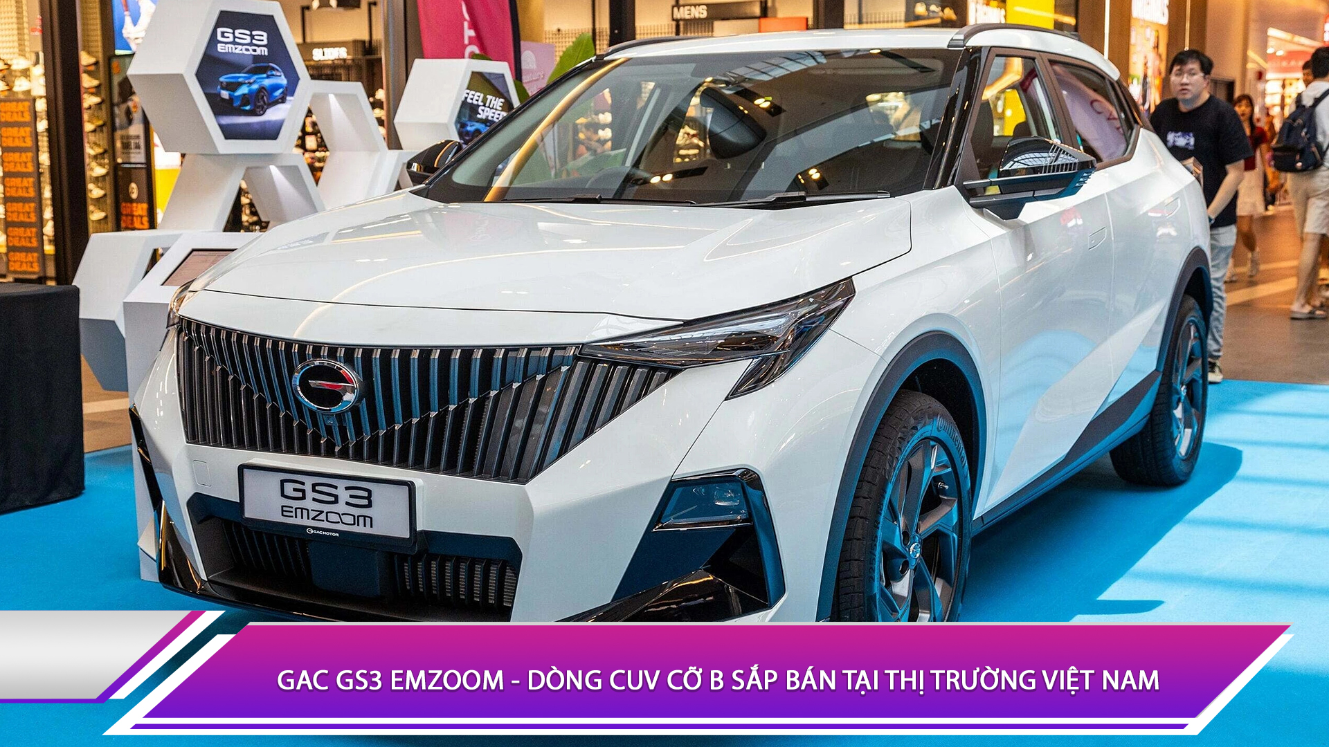 GAC GS3 Emzoom - Dòng CUV cỡ B sắp bán tại thị trường Việt Nam