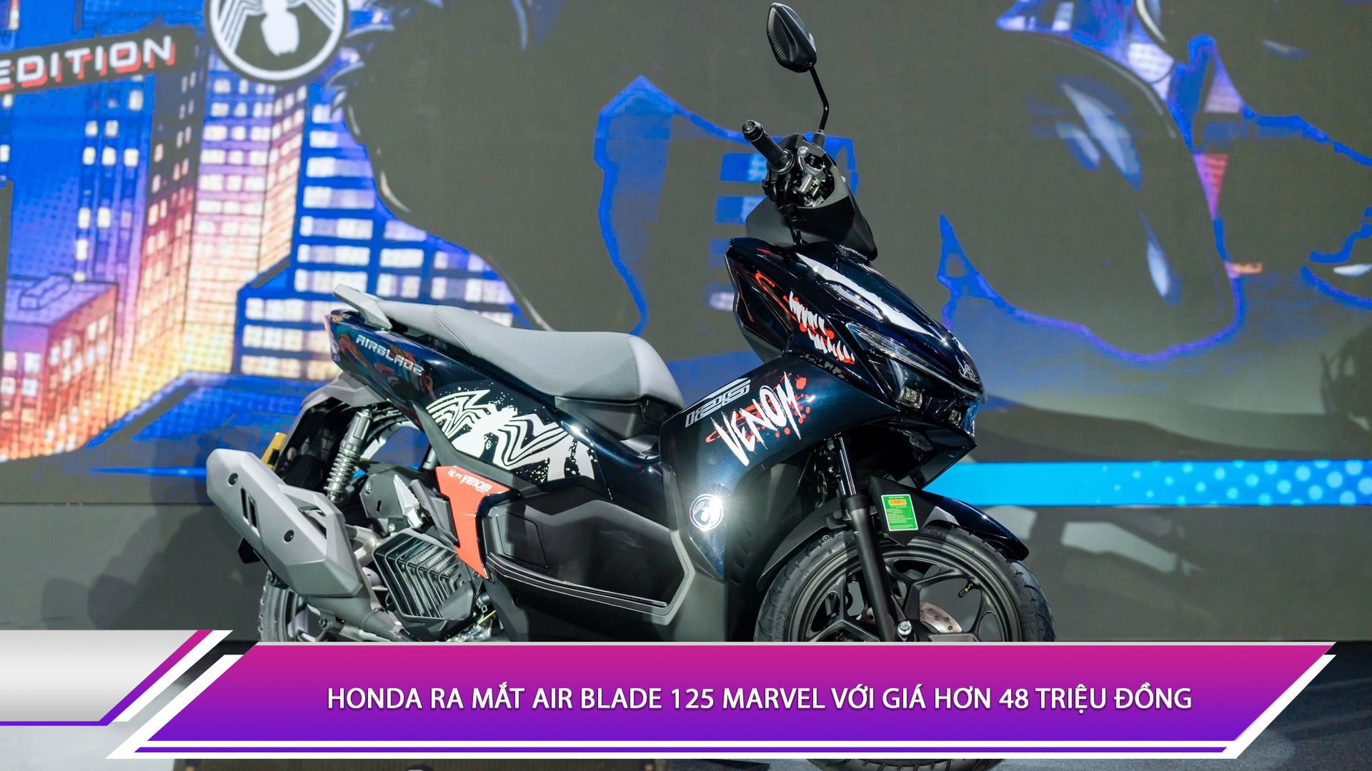 Honda ra mắt Air Blade 125 Marvel với giá hơn 48 triệu đồng