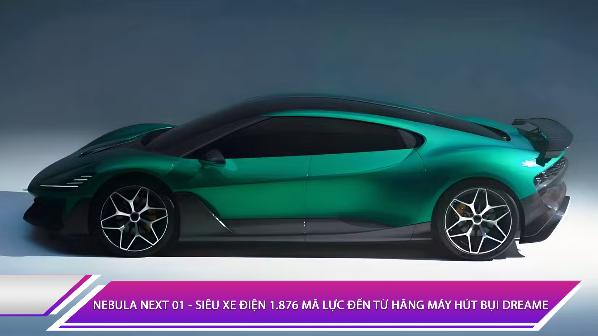 Nebula Next 01 - Siêu xe điện 1.876 mã lực đến từ hãng máy hút bụi Dreame 