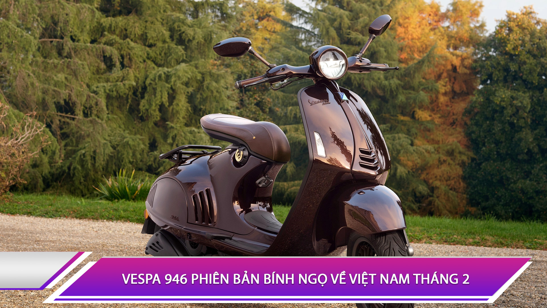 Vespa 946 phiên bản Bính Ngọ dự kiến về Việt Nam tháng 2