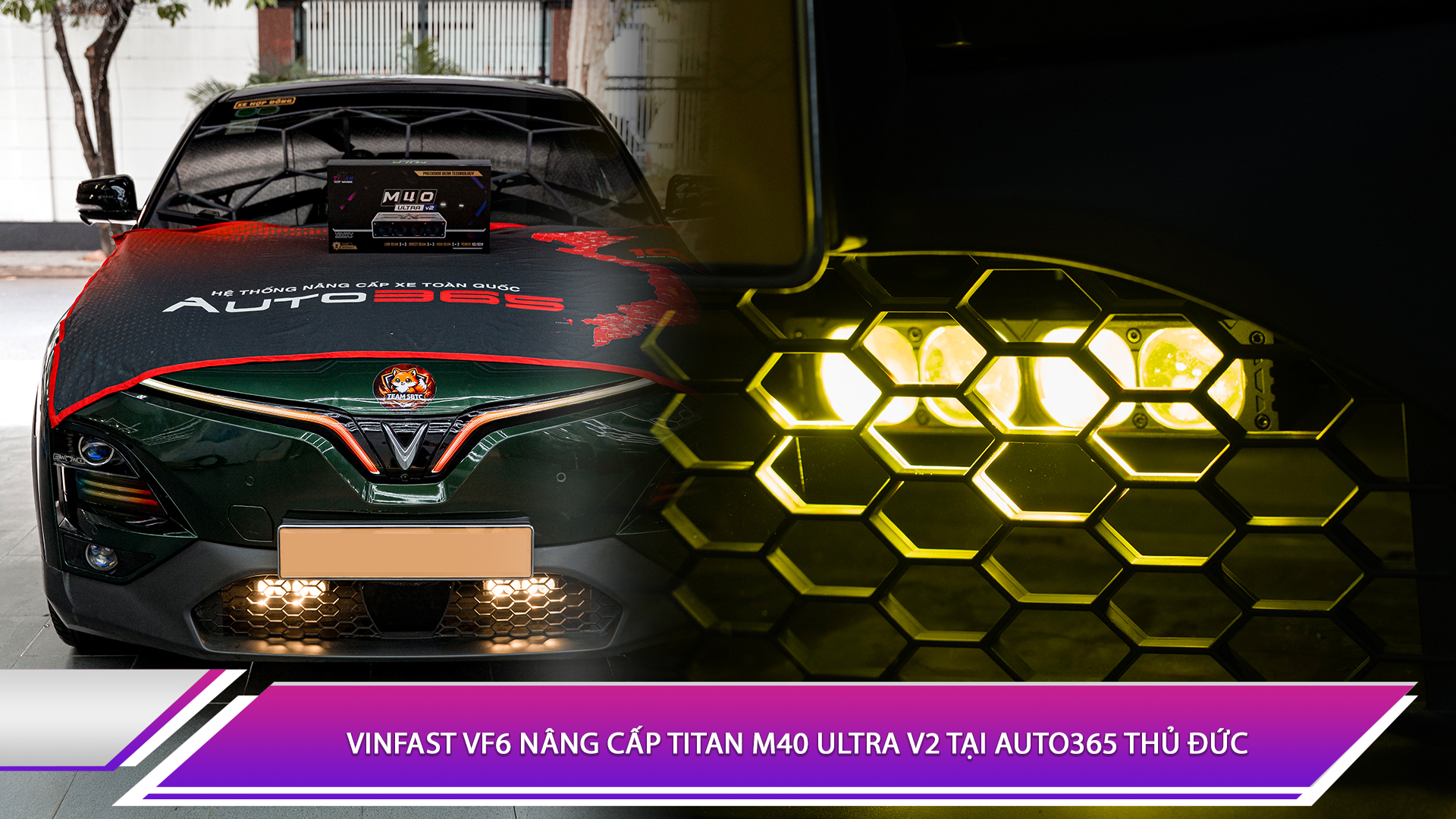 Vinfast VF6 nâng cấp Titan M40 Ultra V2 tại Auto365 Thủ Đức
