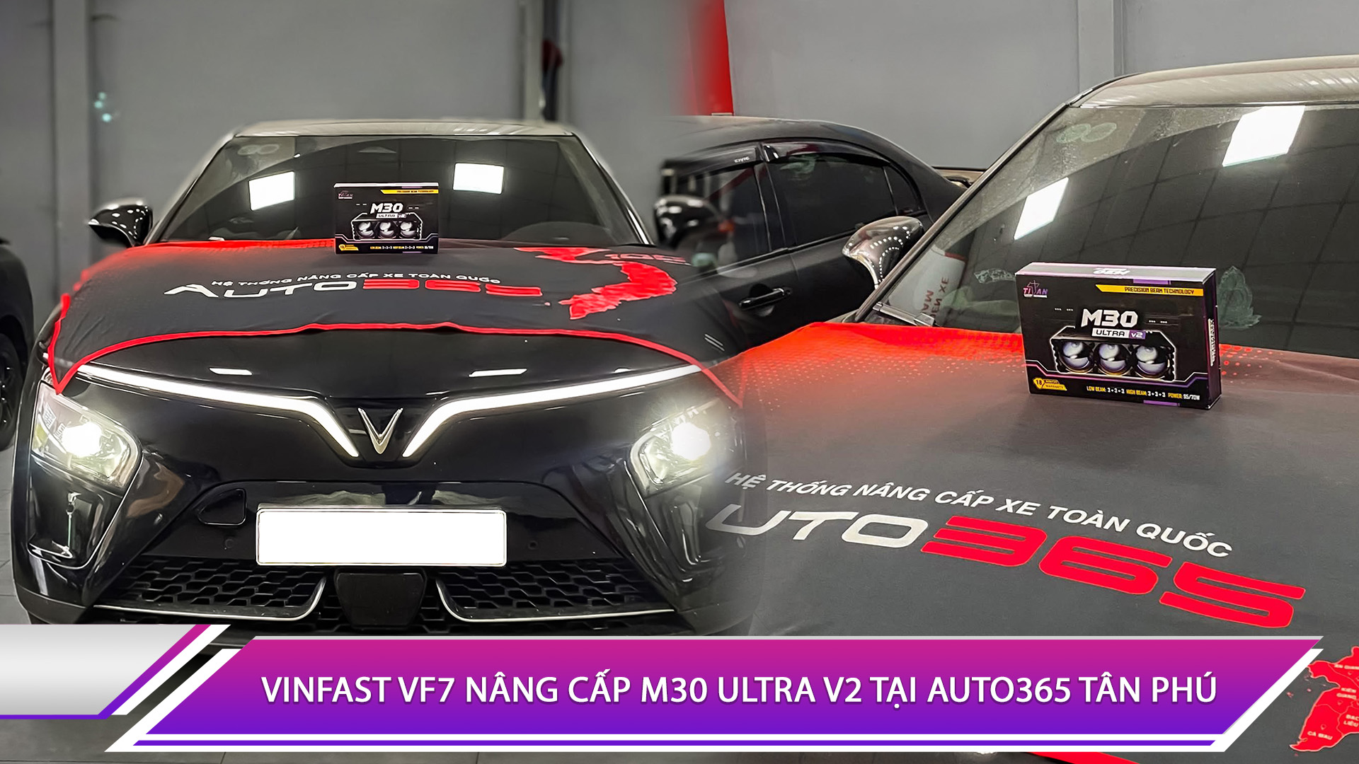 Vinfast VF7 nâng cấp M30 Ultra V2 tại Auto365 Tân Phú
