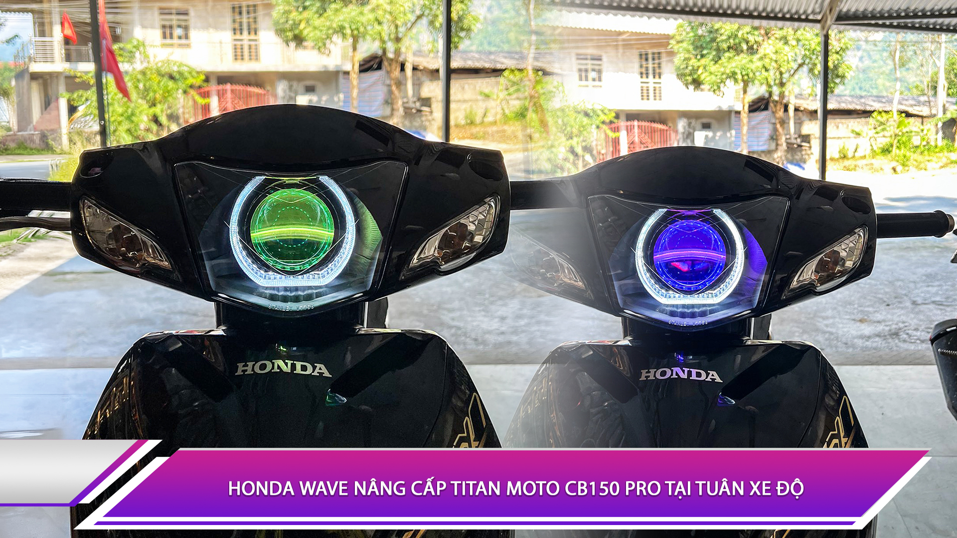 Honda Wave nâng cấp Titan Moto CB150 Pro tại Tuân Xe Độ